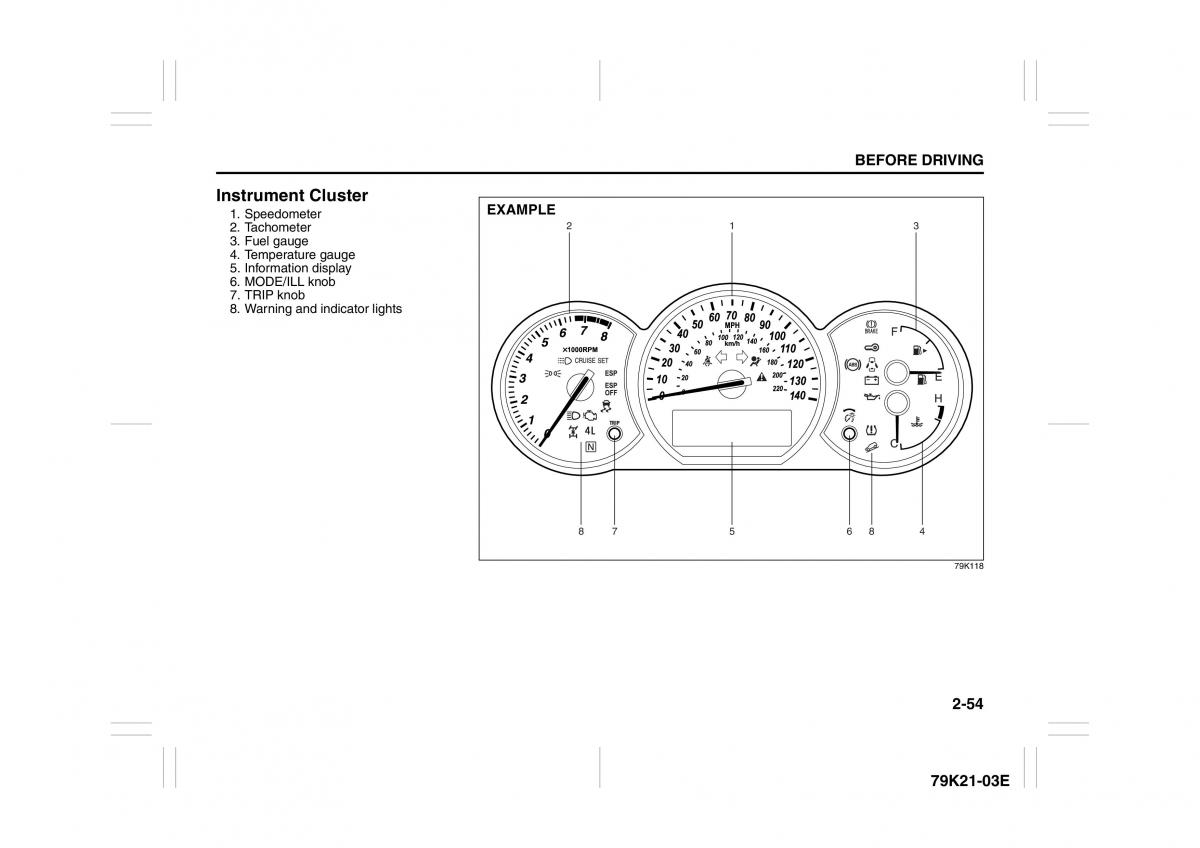 Suzuki Grand Vitara II 2 owners manual / page 71