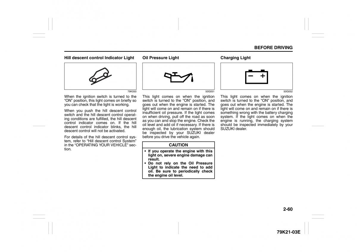 Suzuki Grand Vitara II 2 owners manual / page 77