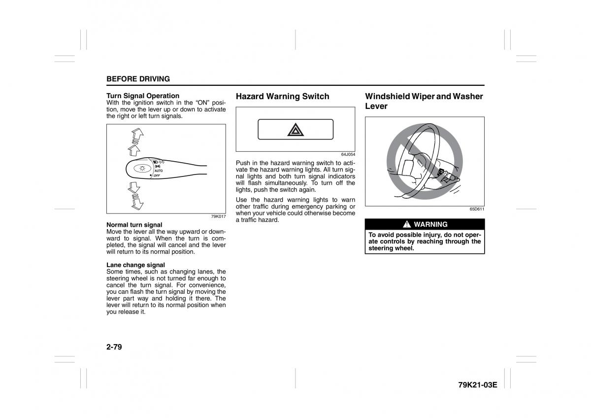 Suzuki Grand Vitara II 2 owners manual / page 96