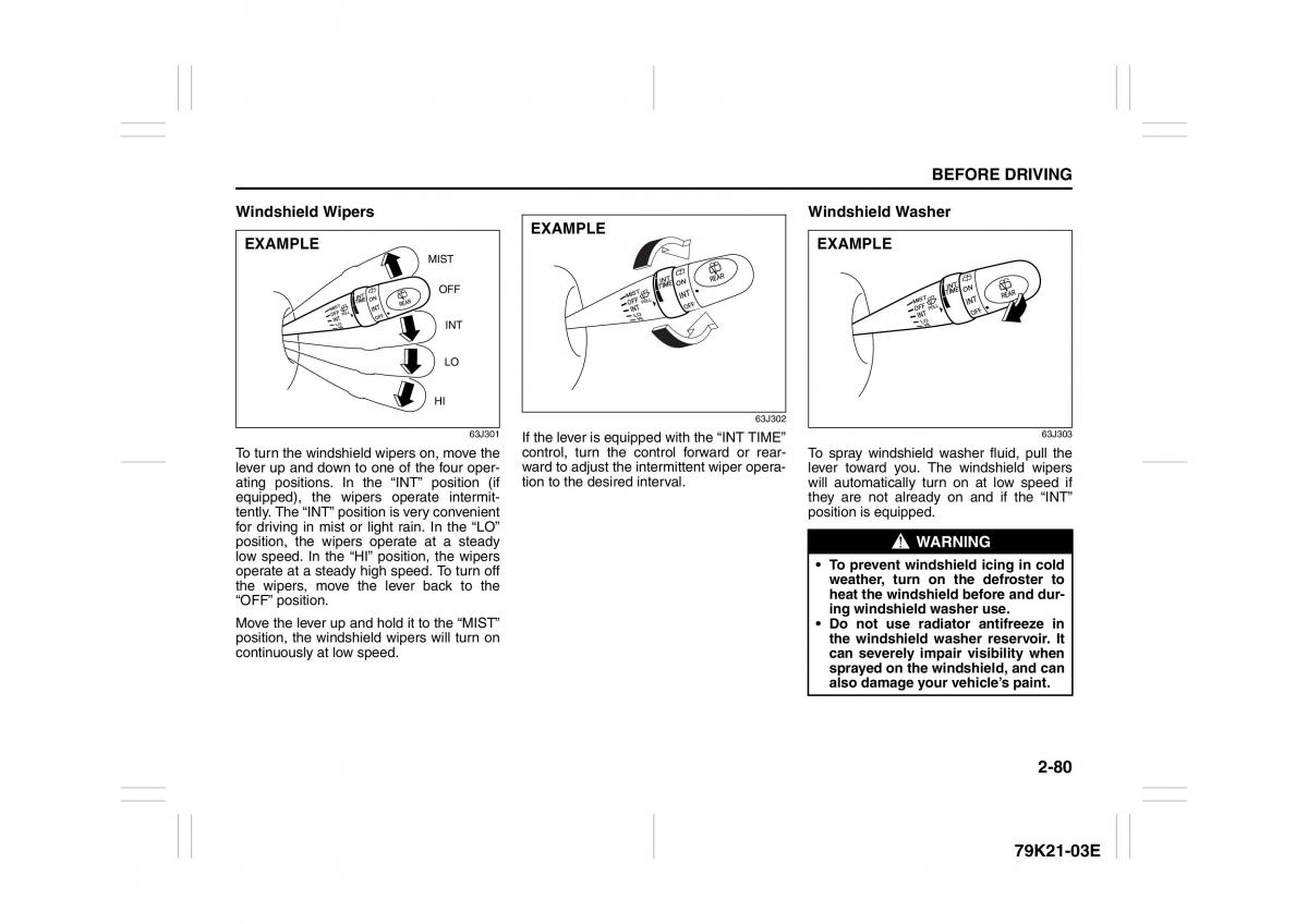 Suzuki Grand Vitara II 2 owners manual / page 97