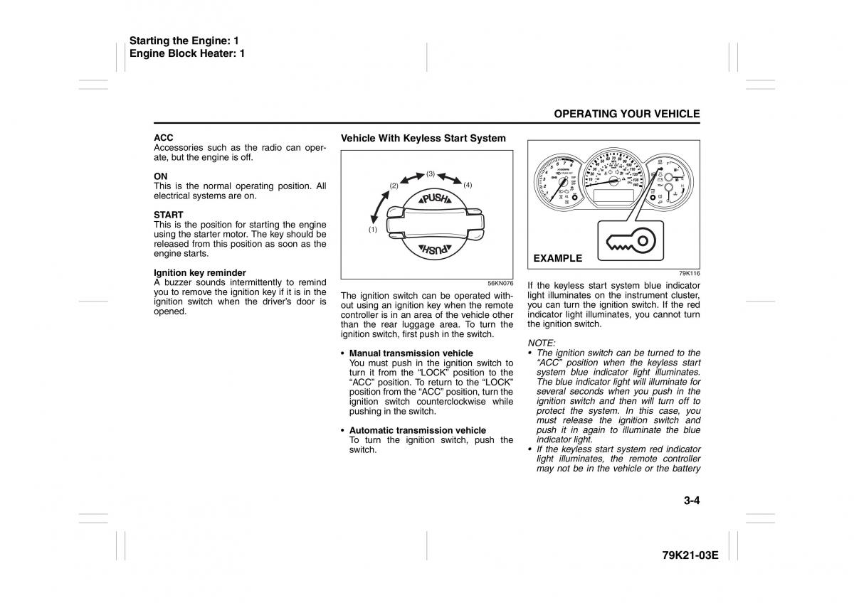 Suzuki Grand Vitara II 2 owners manual / page 105