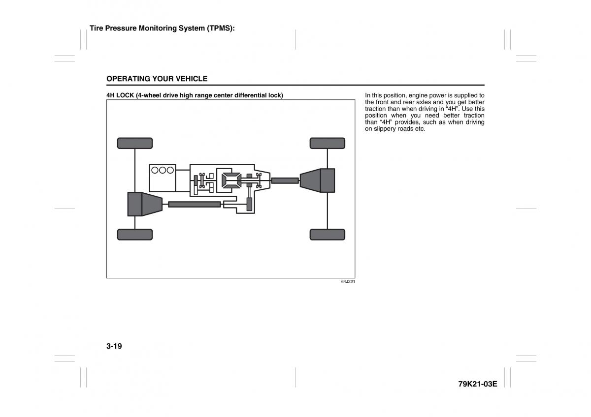 Suzuki Grand Vitara II 2 owners manual / page 120