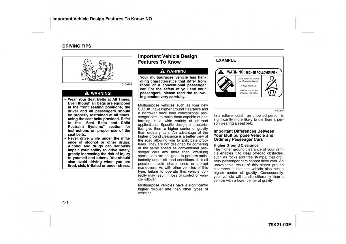 Suzuki Grand Vitara II 2 owners manual / page 144