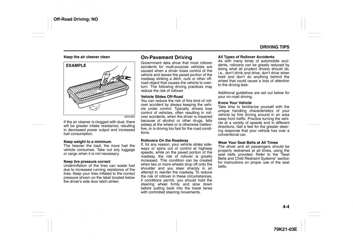 Suzuki Grand Vitara II 2 owners manual / page 147