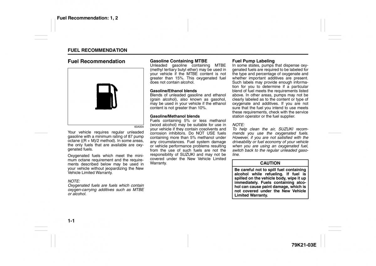 manual  Suzuki Grand Vitara II 2 owners manual / page 16