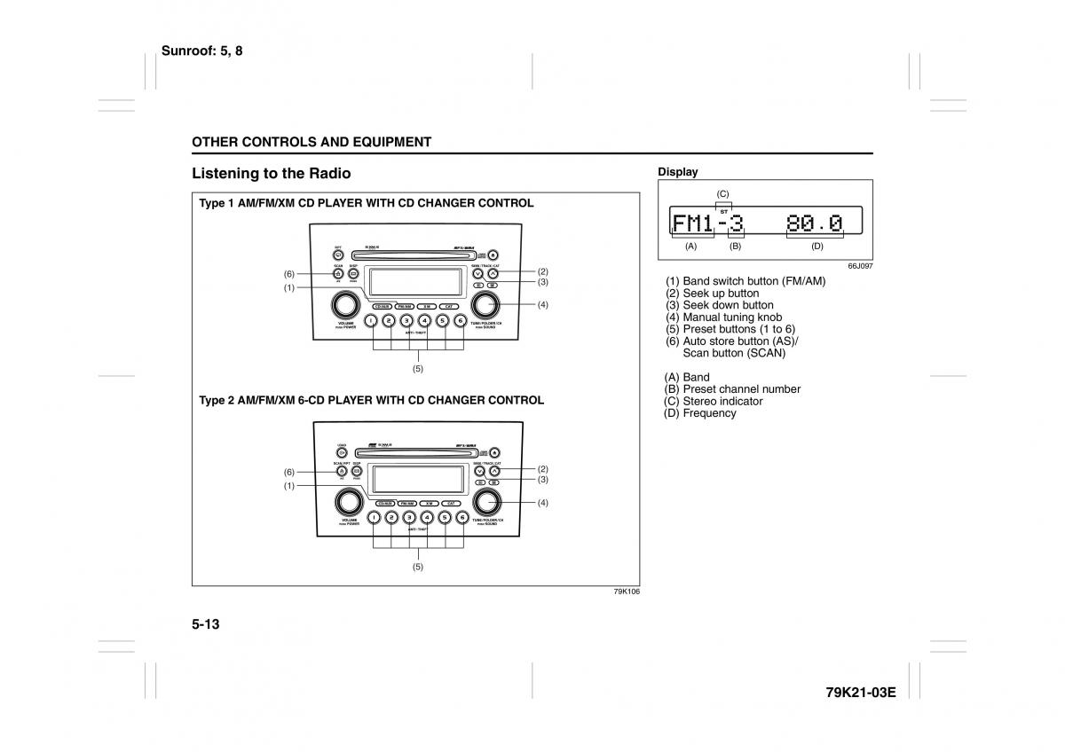 Suzuki Grand Vitara II 2 owners manual / page 166