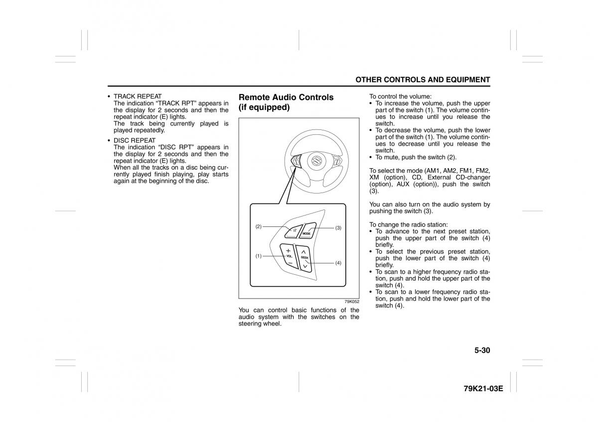 Suzuki Grand Vitara II 2 owners manual / page 183