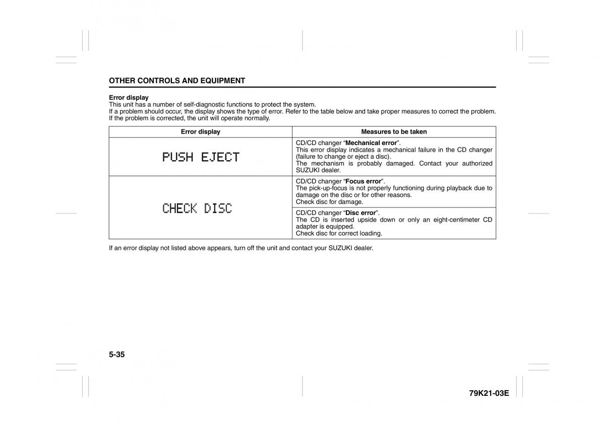 Suzuki Grand Vitara II 2 owners manual / page 188