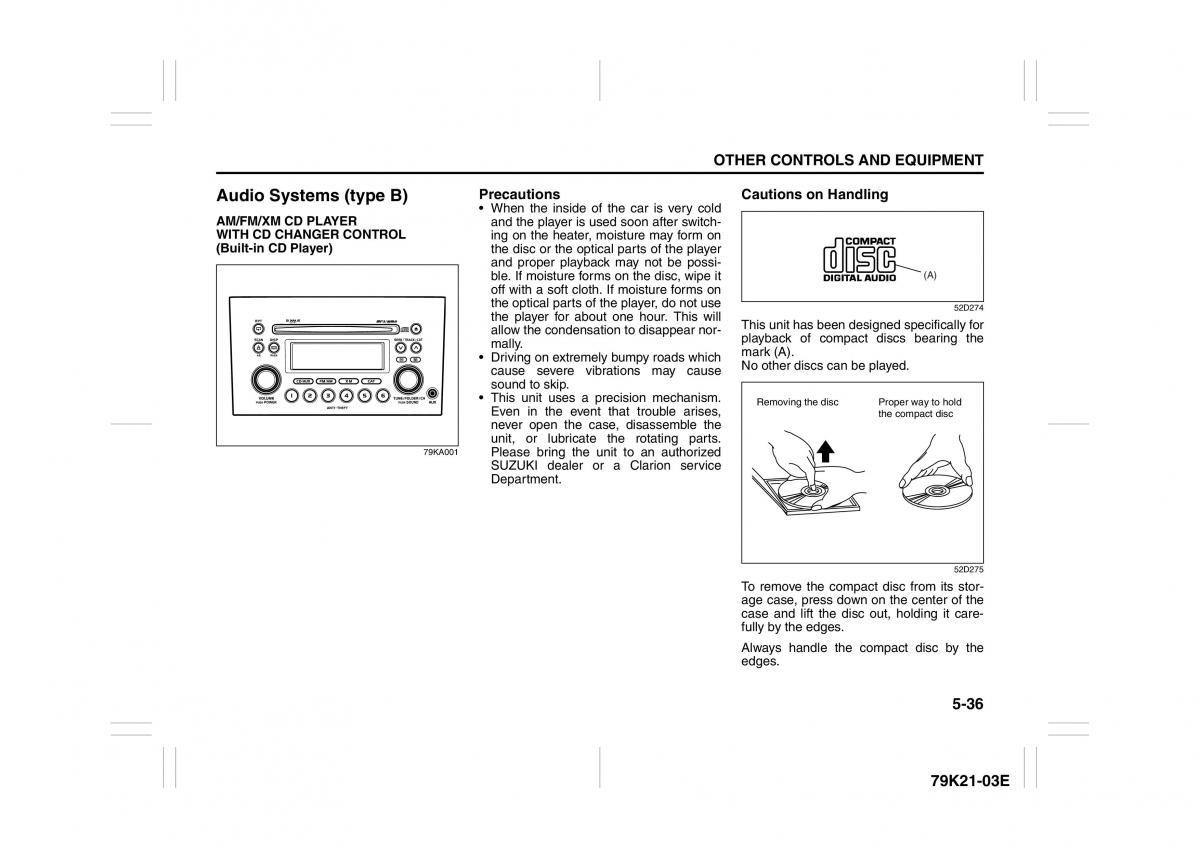 Suzuki Grand Vitara II 2 owners manual / page 189