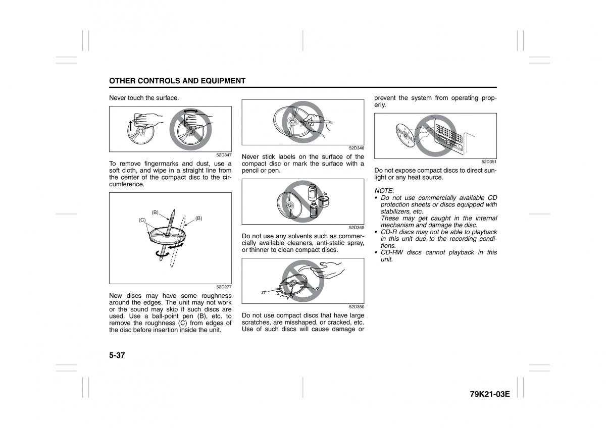 Suzuki Grand Vitara II 2 owners manual / page 190