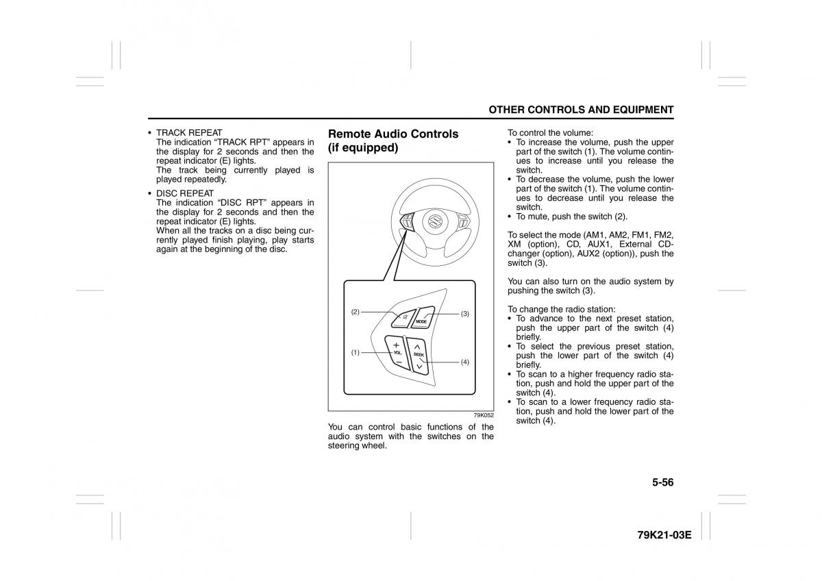 Suzuki Grand Vitara II 2 owners manual / page 209