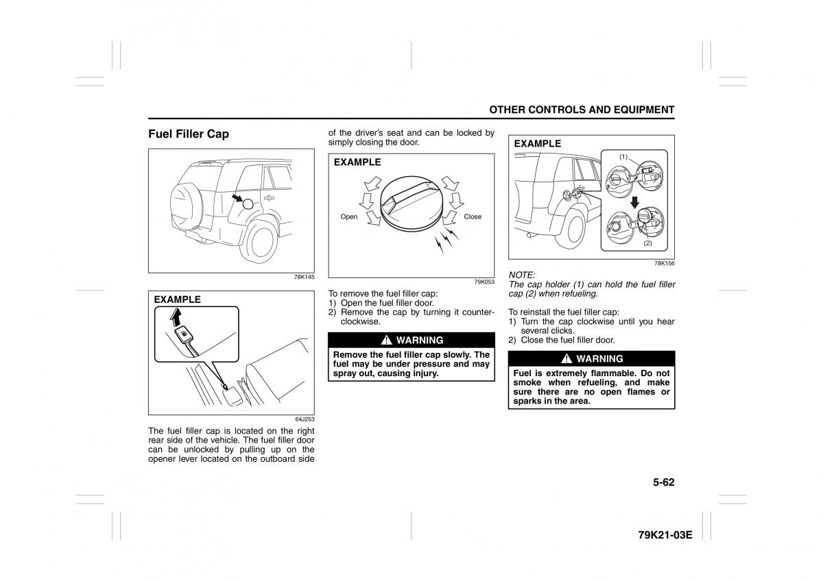 Suzuki Grand Vitara II 2 owners manual / page 215