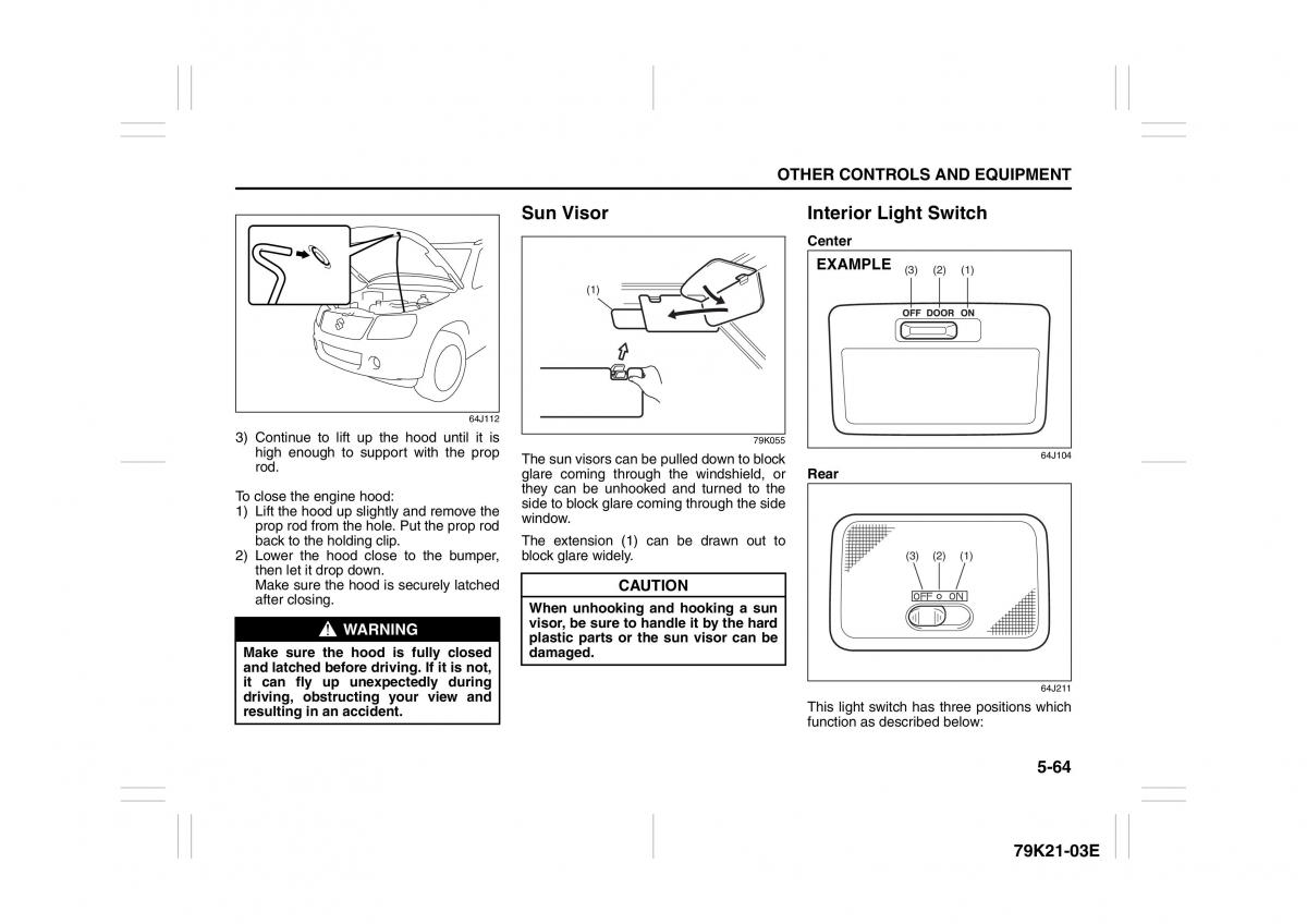 Suzuki Grand Vitara II 2 owners manual / page 217