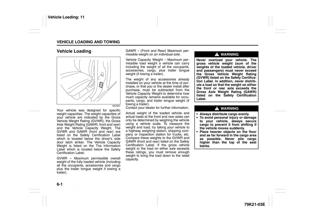 Suzuki Grand Vitara II 2 owners manual / page 238