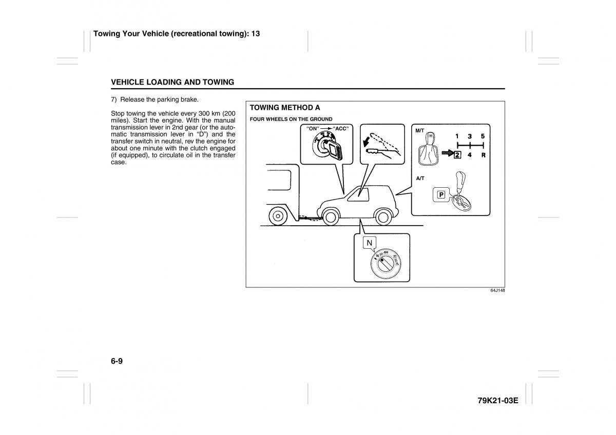 Suzuki Grand Vitara II 2 owners manual / page 246