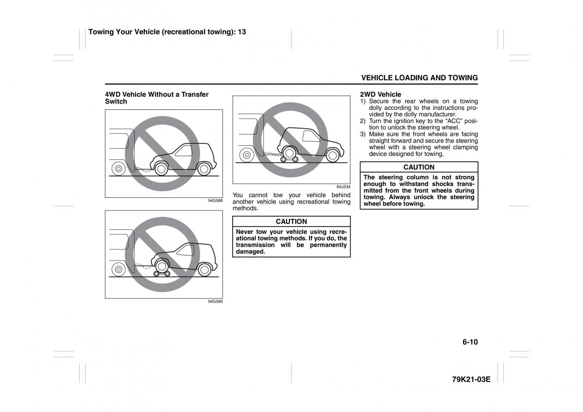 Suzuki Grand Vitara II 2 owners manual / page 247