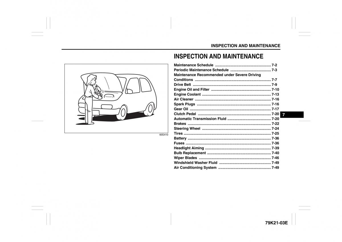 Suzuki Grand Vitara II 2 owners manual / page 249