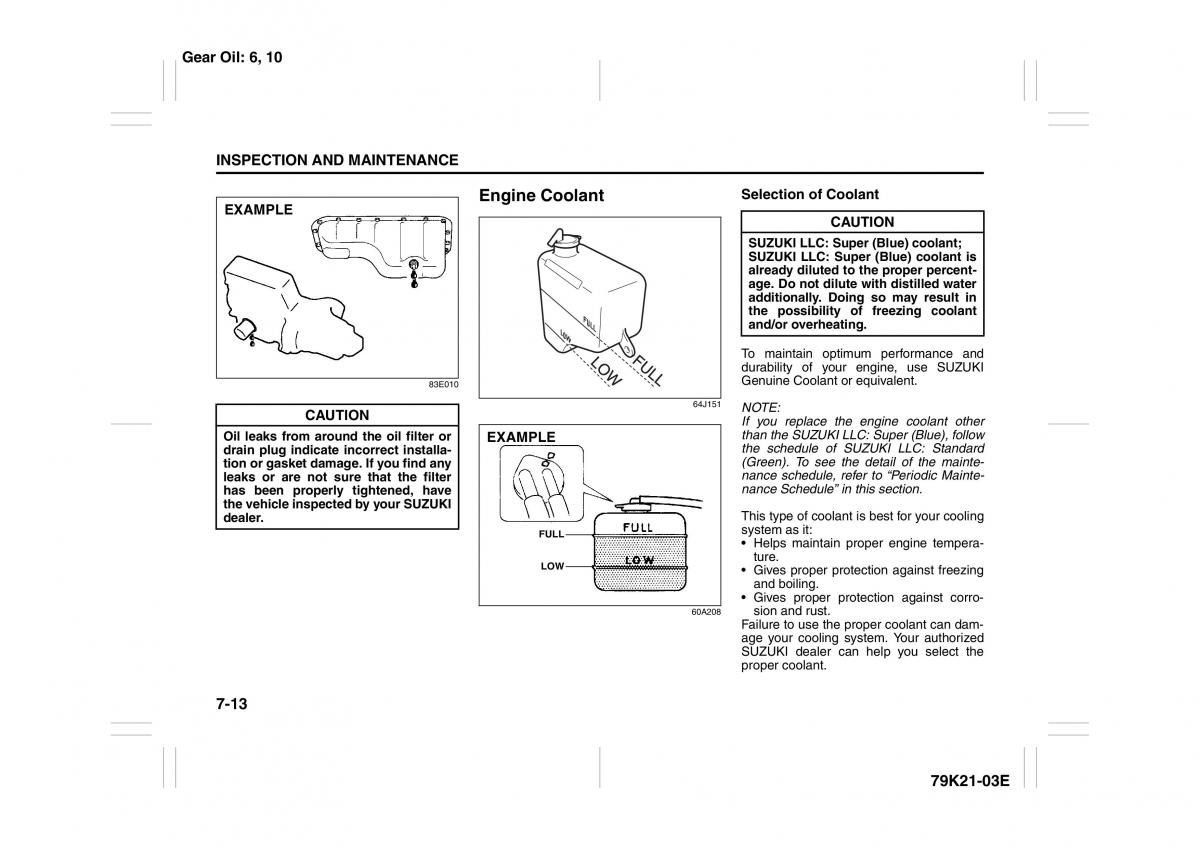 Suzuki Grand Vitara II 2 owners manual / page 262