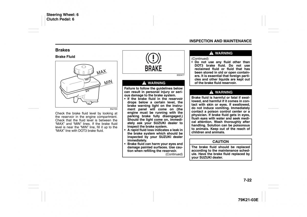 Suzuki Grand Vitara II 2 owners manual / page 271