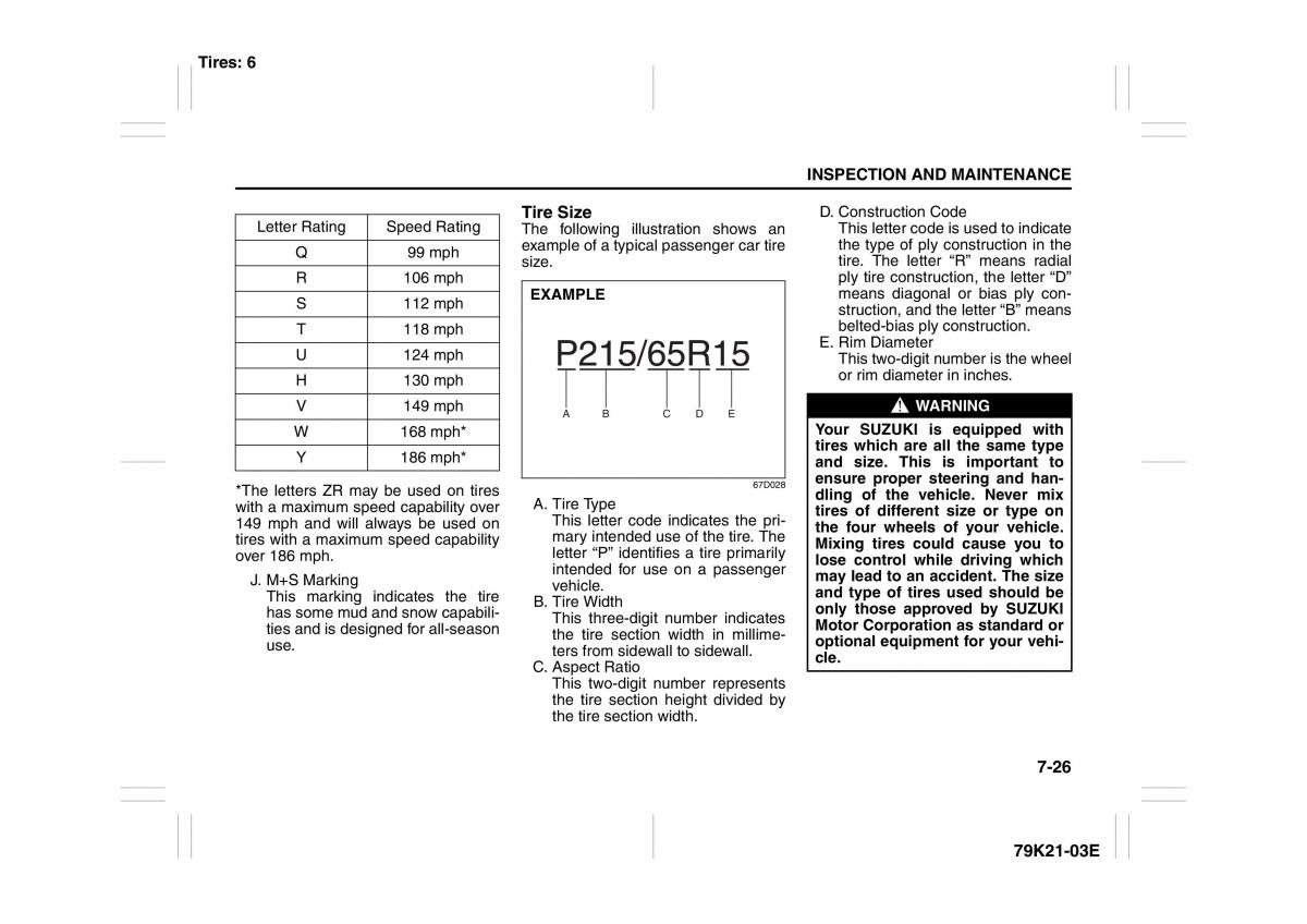 Suzuki Grand Vitara II 2 owners manual / page 275