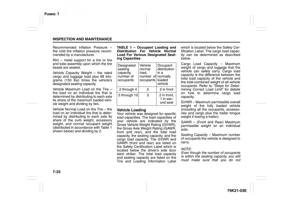 Suzuki Grand Vitara II 2 owners manual / page 282