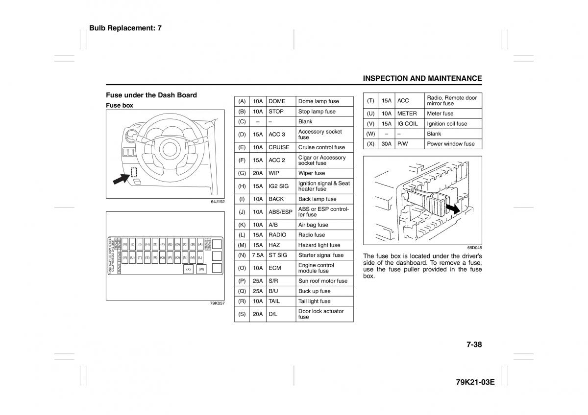 Suzuki Grand Vitara II 2 owners manual / page 287