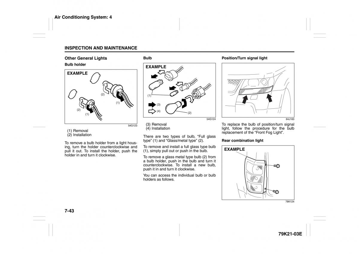 Suzuki Grand Vitara II 2 owners manual / page 292