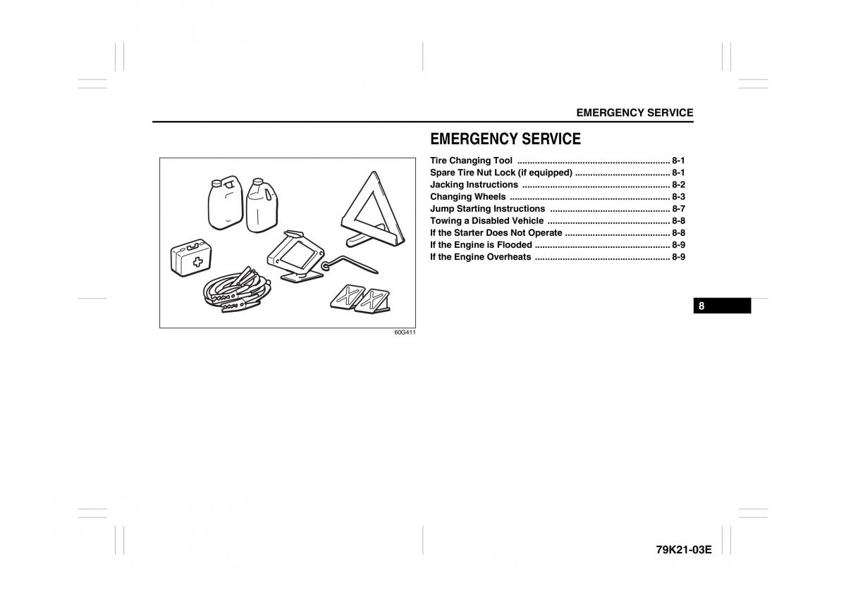 Suzuki Grand Vitara II 2 owners manual / page 299