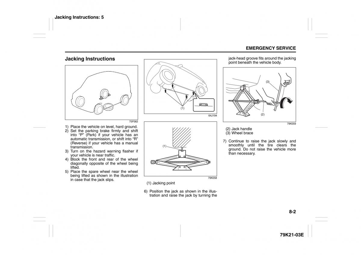 Suzuki Grand Vitara II 2 owners manual / page 301