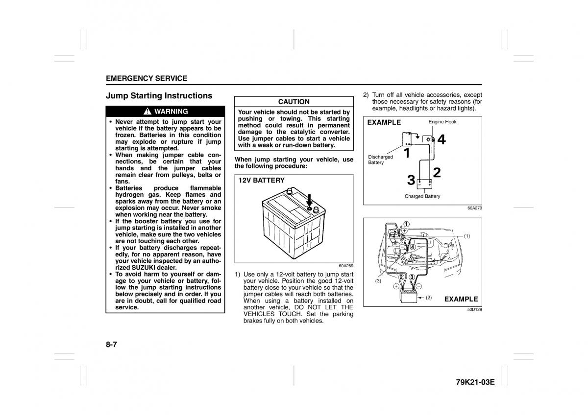 Suzuki Grand Vitara II 2 owners manual / page 306