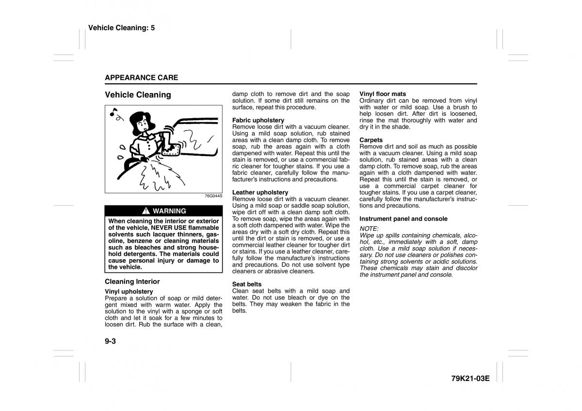 Suzuki Grand Vitara II 2 owners manual / page 314