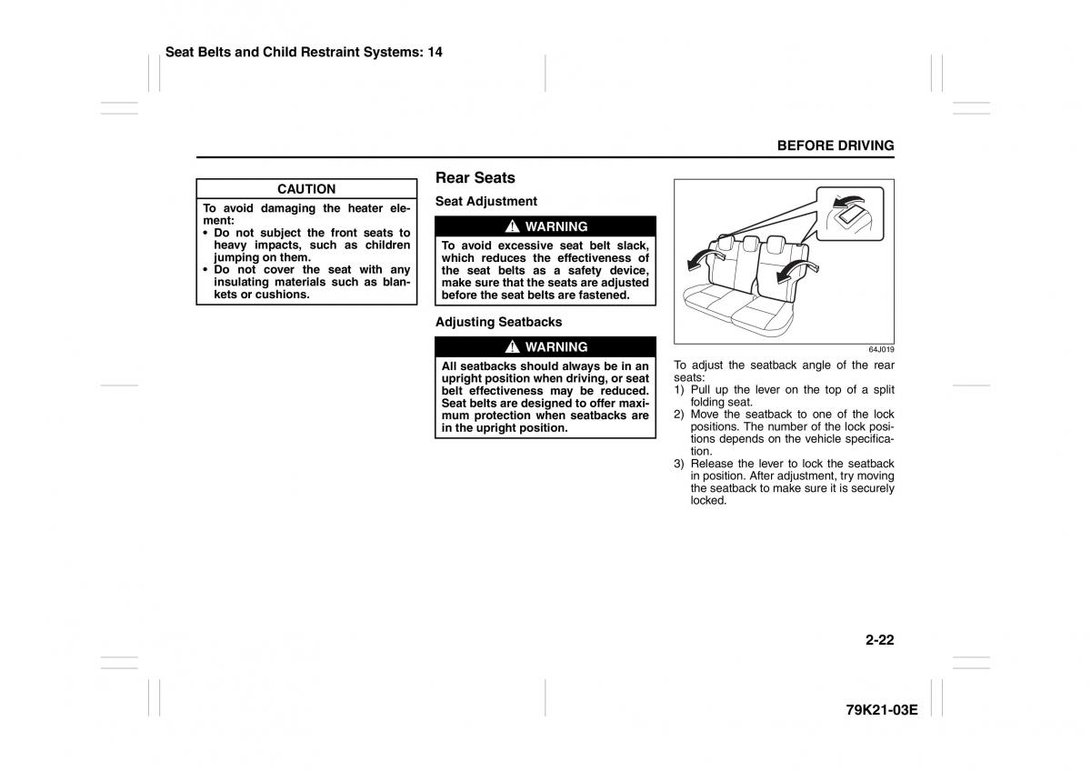 Suzuki Grand Vitara II 2 owners manual / page 39