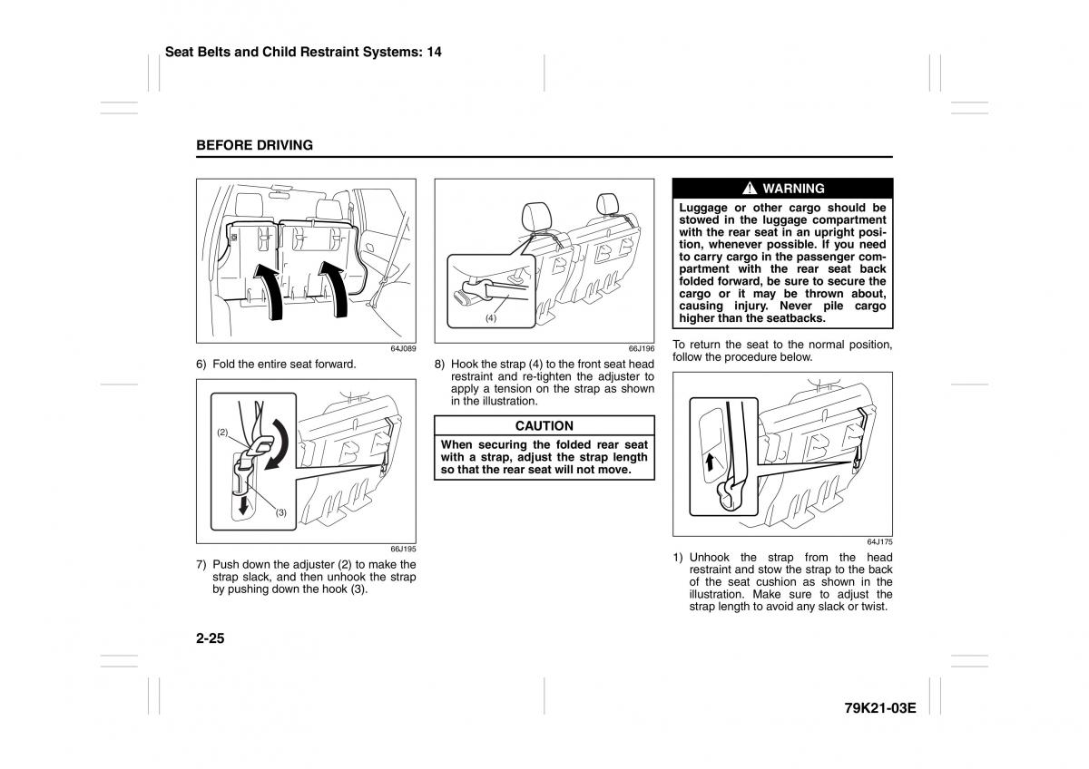 Suzuki Grand Vitara II 2 owners manual / page 42