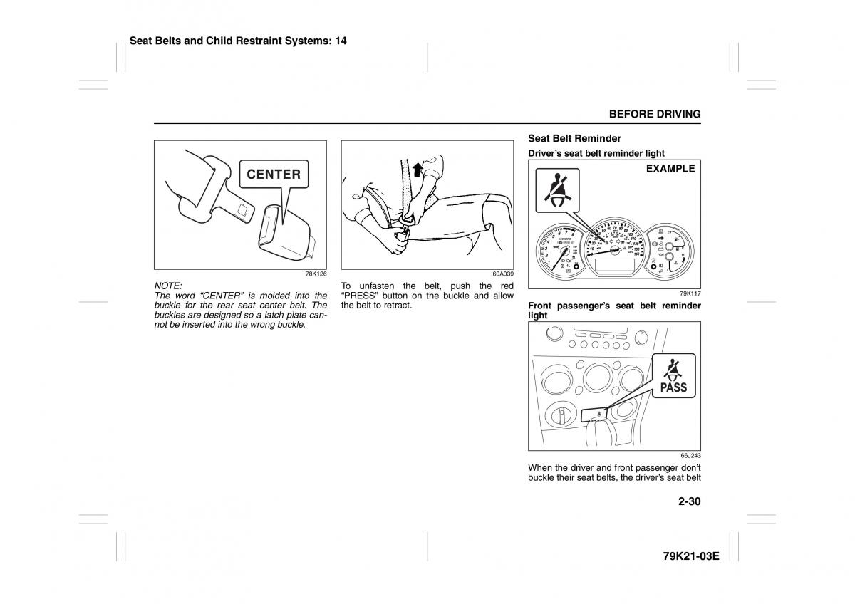 Suzuki Grand Vitara II 2 owners manual / page 47