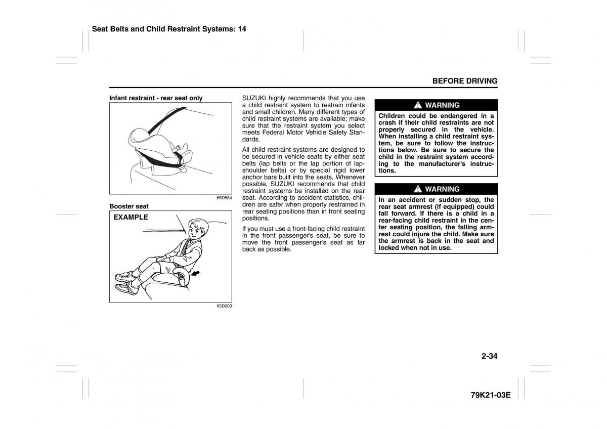 Suzuki Grand Vitara II 2 owners manual / page 51