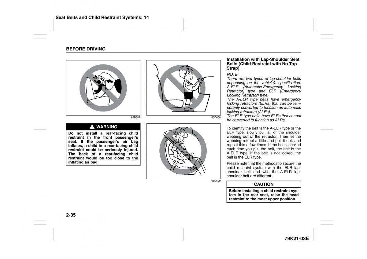 Suzuki Grand Vitara II 2 owners manual / page 52