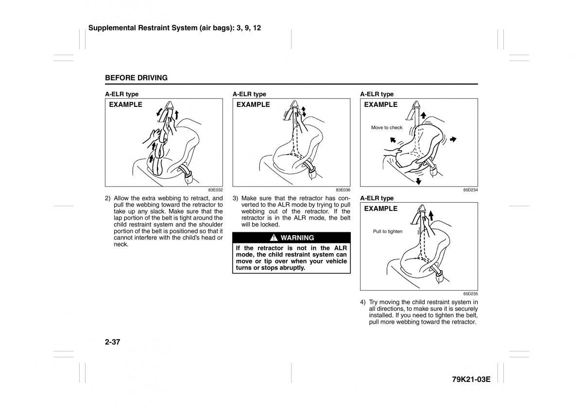 Suzuki Grand Vitara II 2 owners manual / page 54