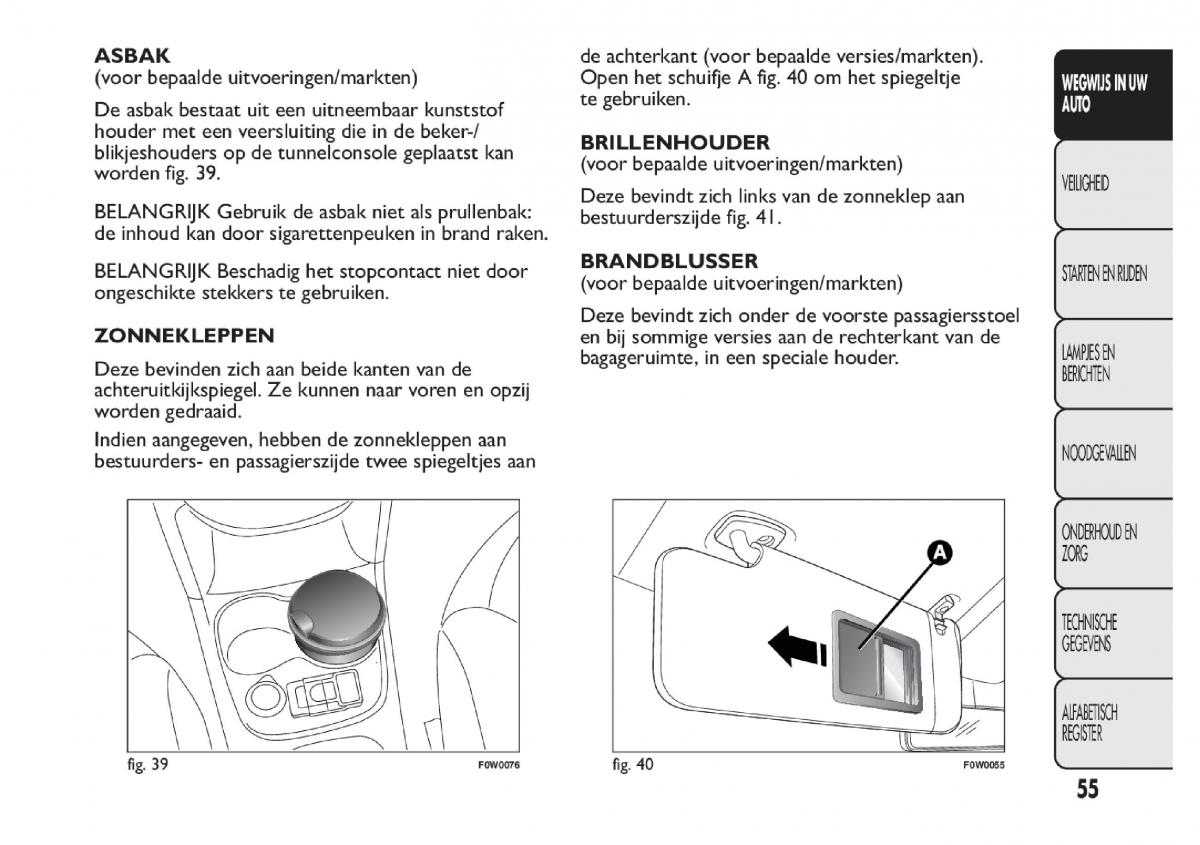 Fiat Panda III 3 handleiding / page 61