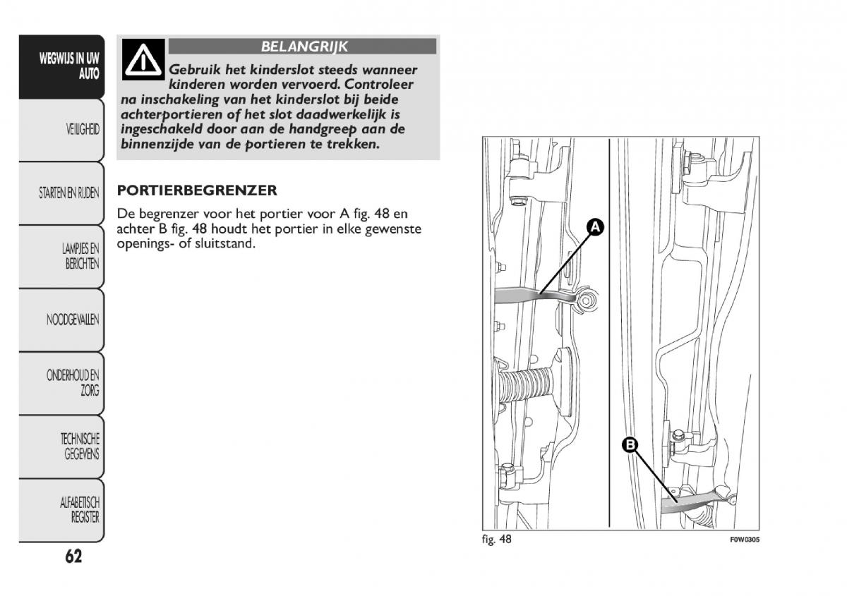 Fiat Panda III 3 handleiding / page 68