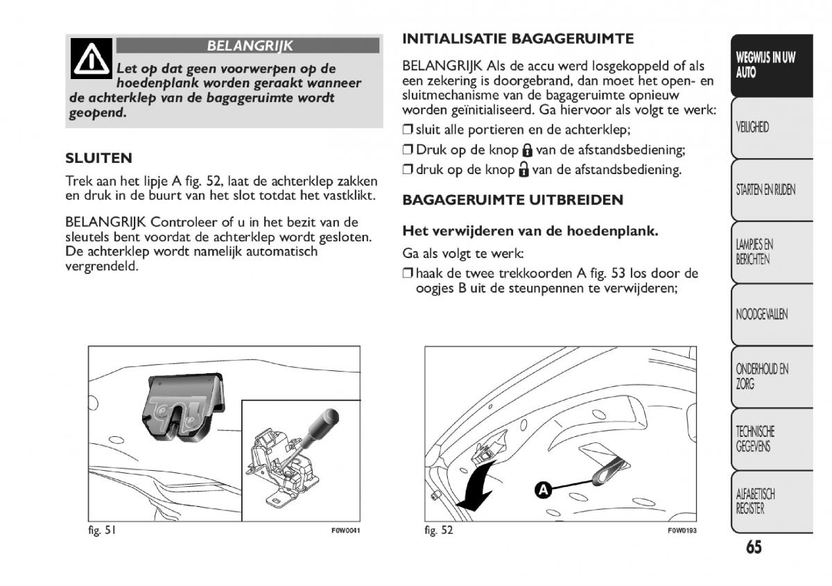 Fiat Panda III 3 handleiding / page 71