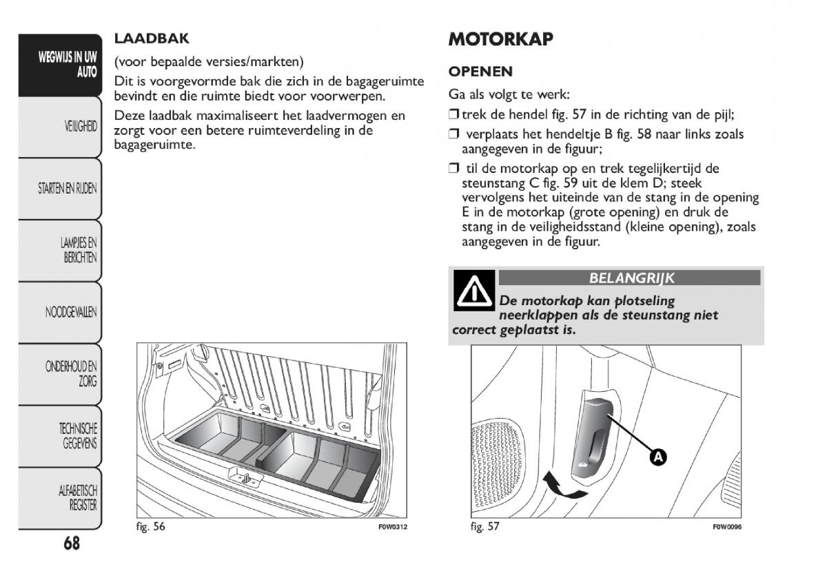 Fiat Panda III 3 handleiding / page 74