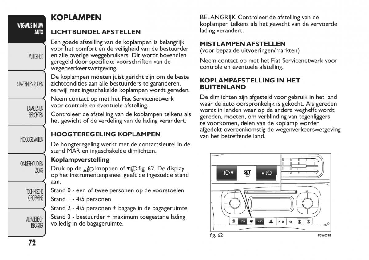 Fiat Panda III 3 handleiding / page 78