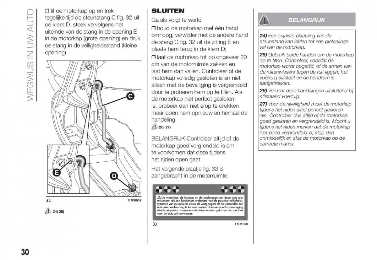 Fiat Panda III 3 handleiding / page 32