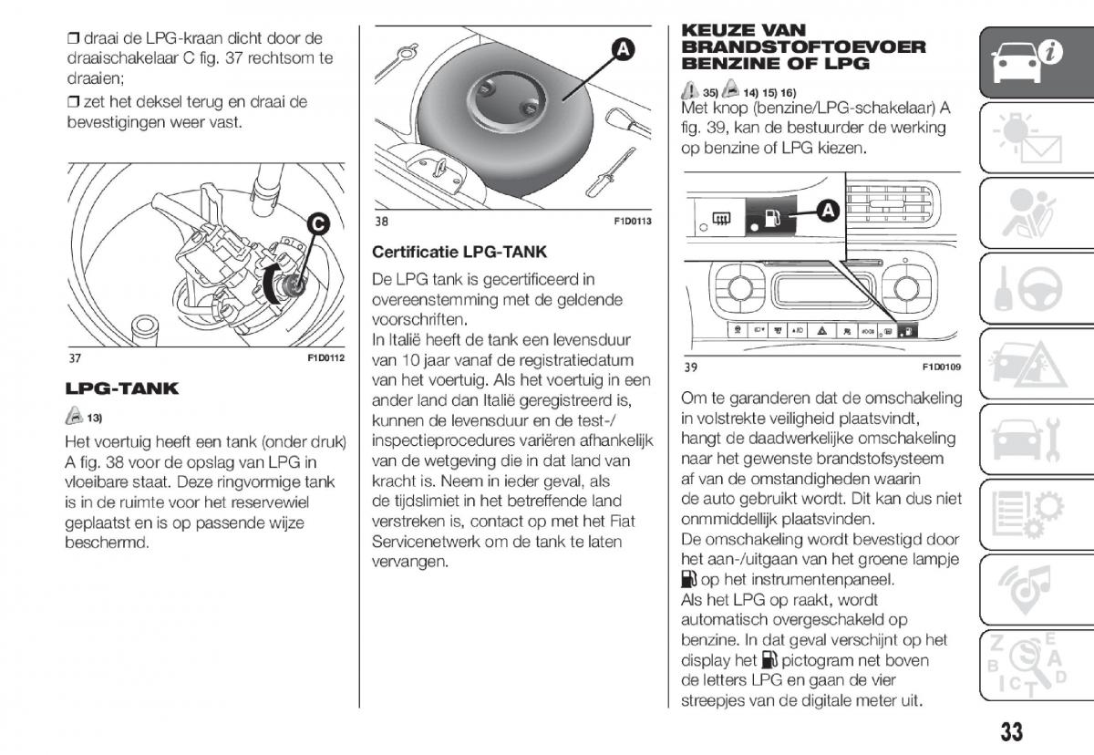 Fiat Panda III 3 handleiding / page 35