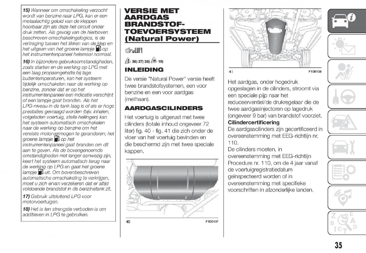 Fiat Panda III 3 handleiding / page 37