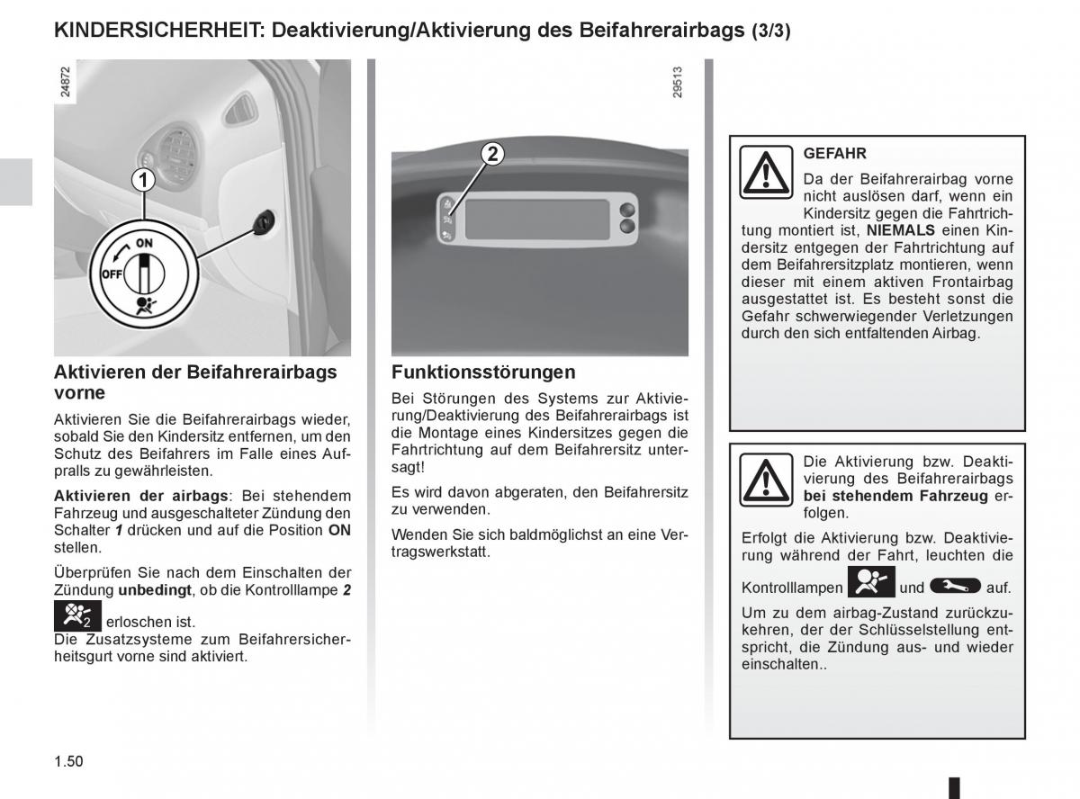 Renault Clio III 3 Handbuch / page 56