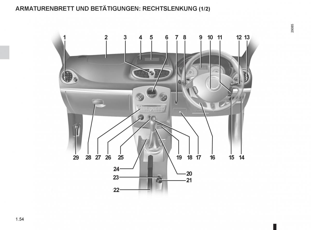 Renault Clio III 3 Handbuch / page 60