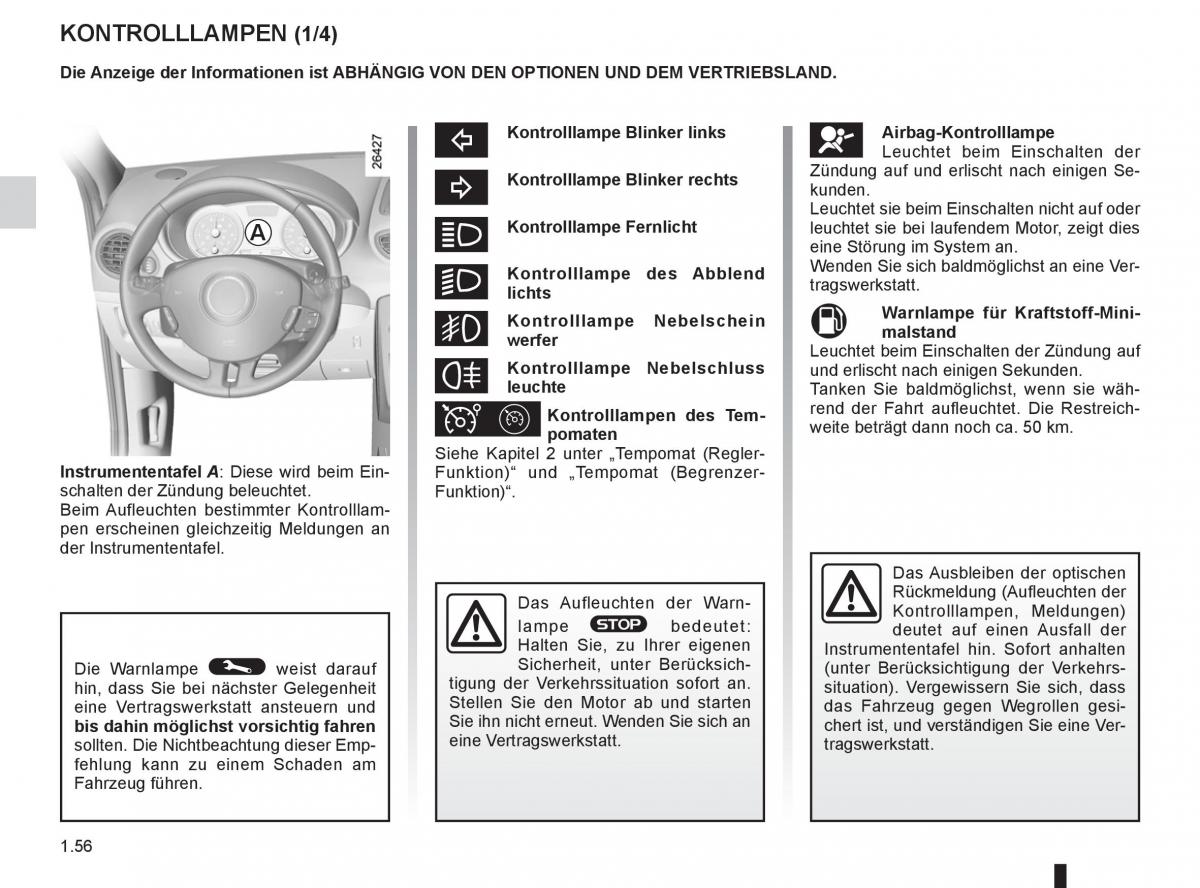 Renault Clio III 3 Handbuch / page 62