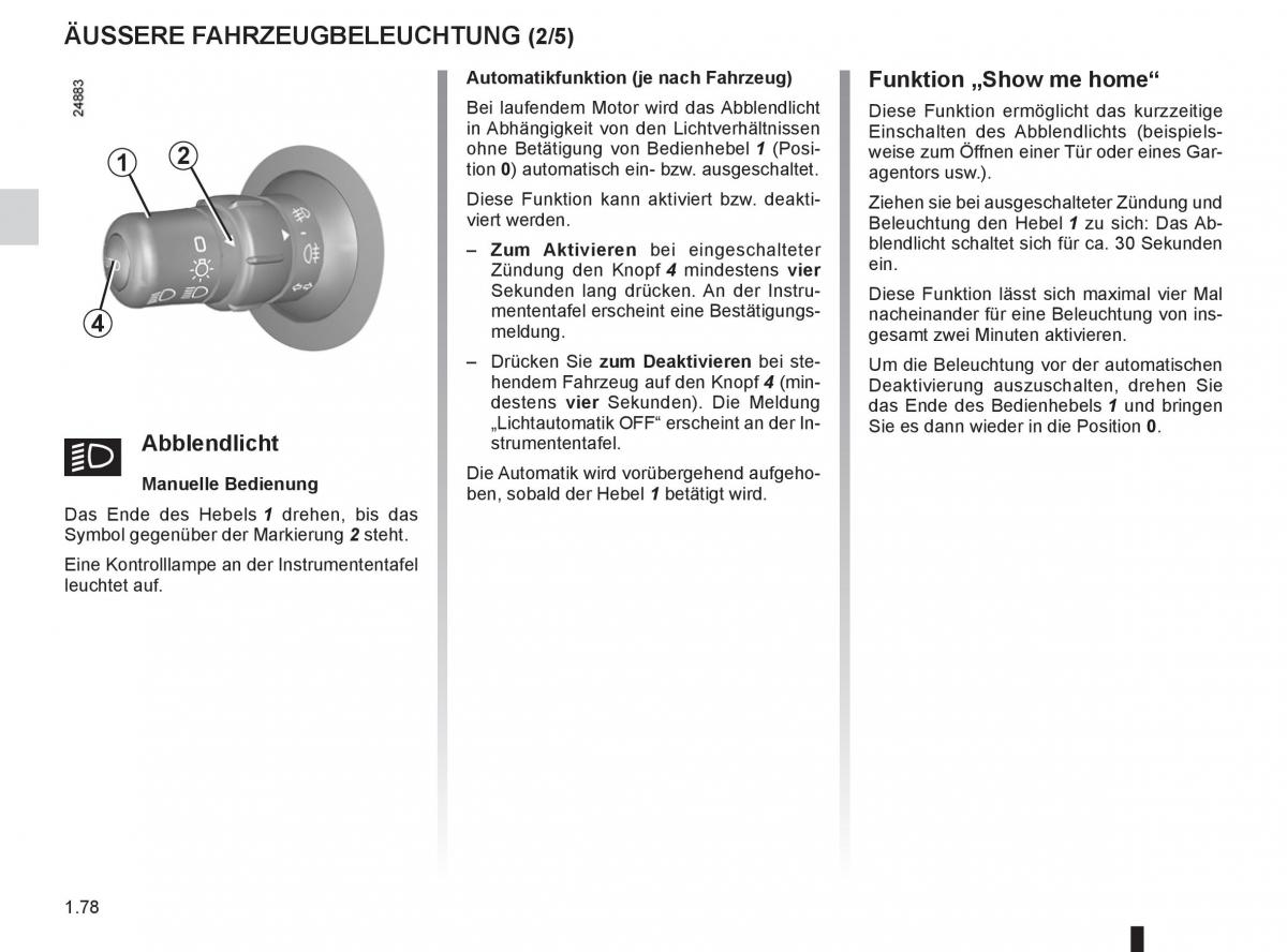 Renault Clio III 3 Handbuch / page 84