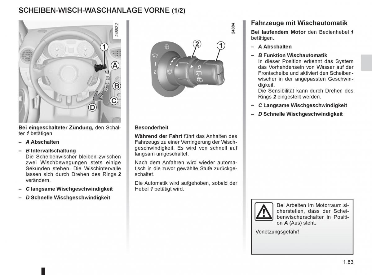 Renault Clio III 3 Handbuch / page 89